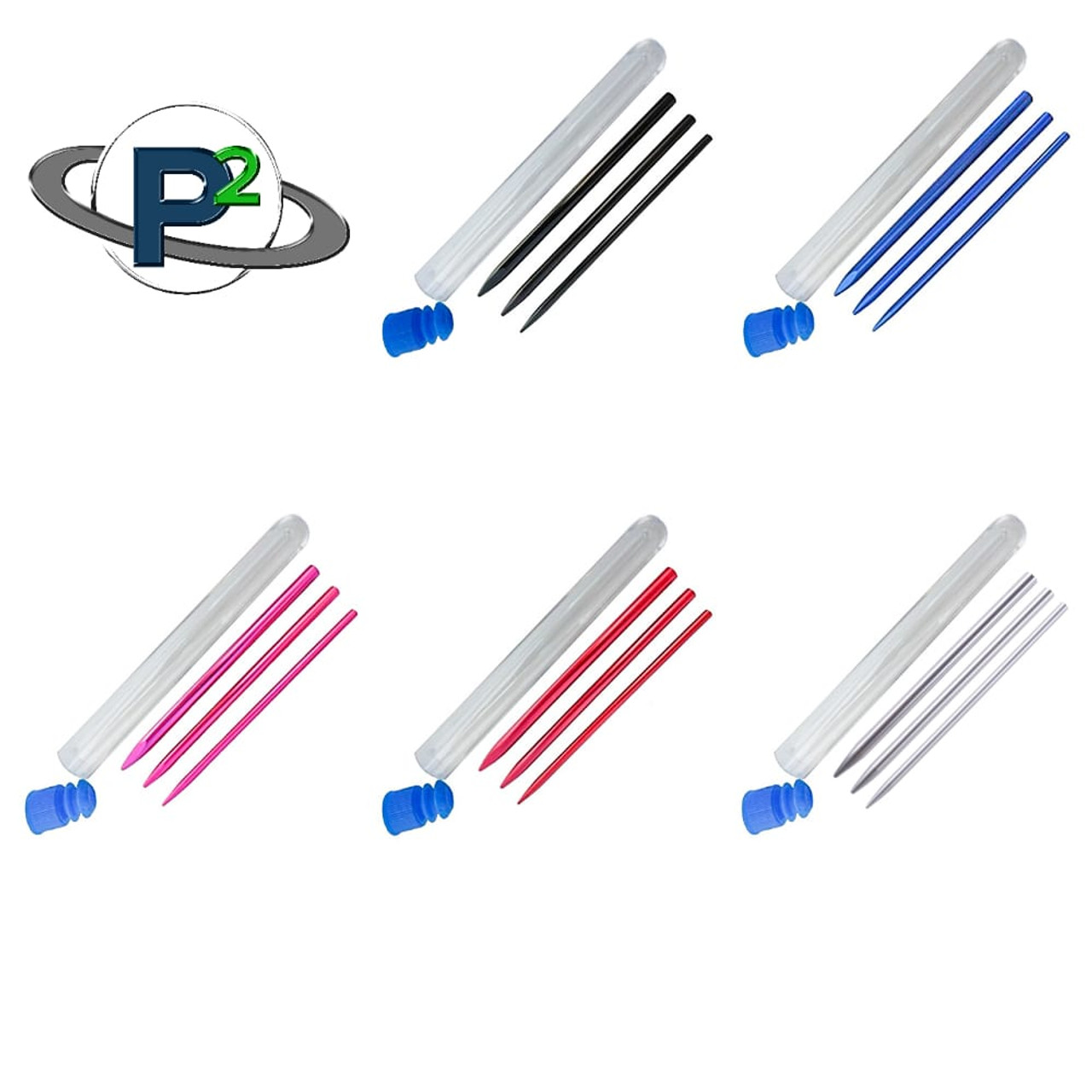 Paracord Needle Set (Type I, II, and III) 3pc. - Multiple Colors