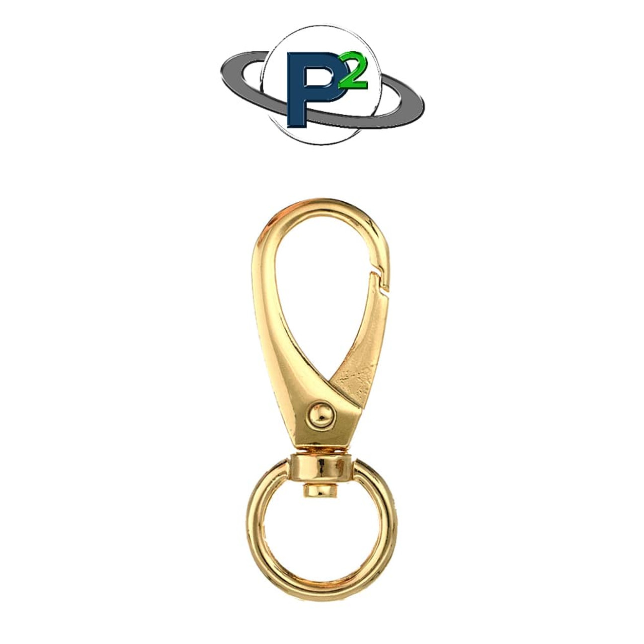 1/2 Gold Swivel Snap Hooks