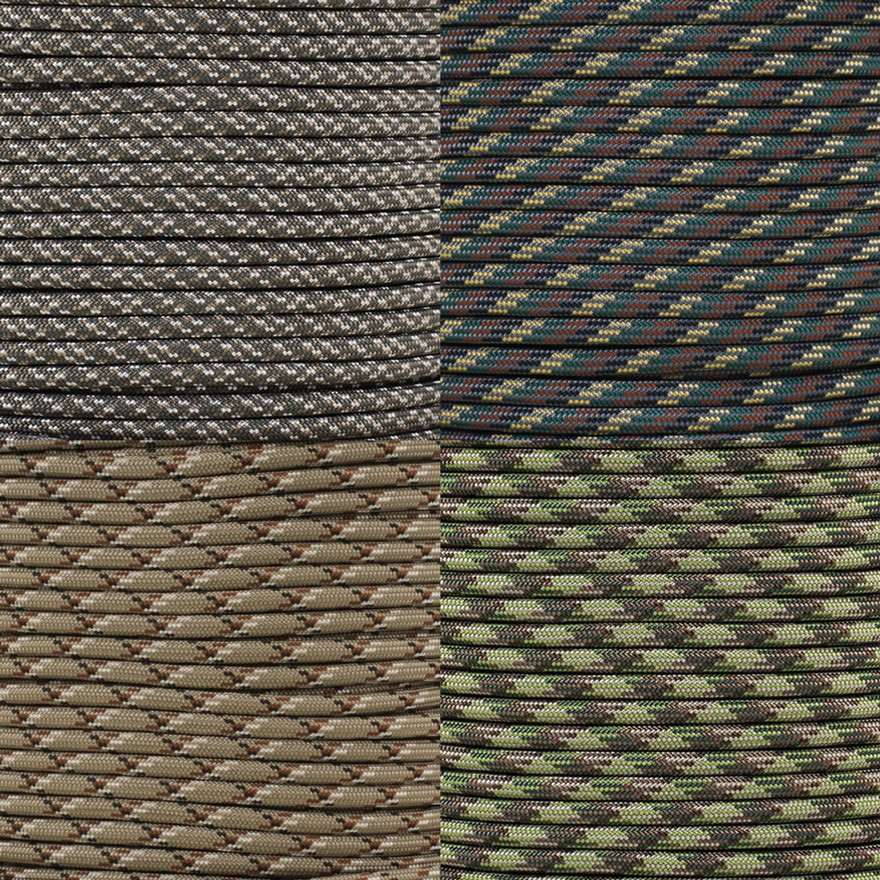 1/4 Inch Para-Max Paracord - Camo Colors