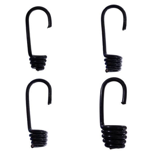 Wingless Bungee Snap Hooks - Heavy Duty Hooks for Use with Bungee