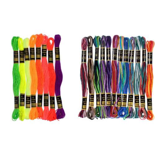 Prism Embroidery Floss - 36 Skeins | Paracord Planet
