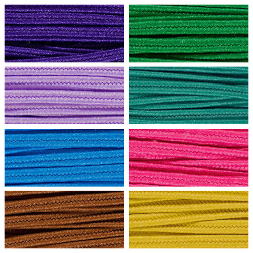 Stardust Polyester Braided Paracord, 3mm Wide sold per Metre
