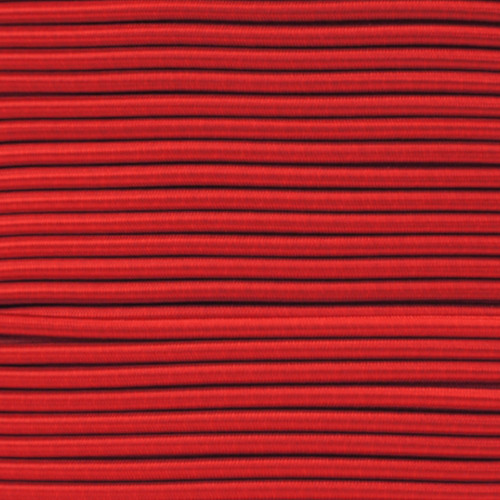 Red - 1/16 inch Elastic Cord