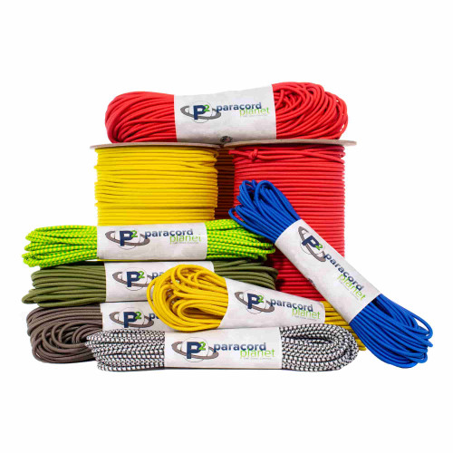 PARACORD PLANET 3/8 Inch Elastic Bungee Nylon Shock Cord Stretch Strin