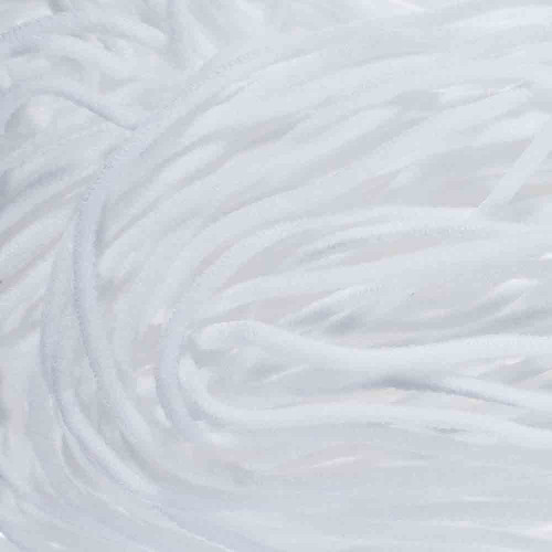 Flat Elastic - 6mm White - Fabric Direct Online