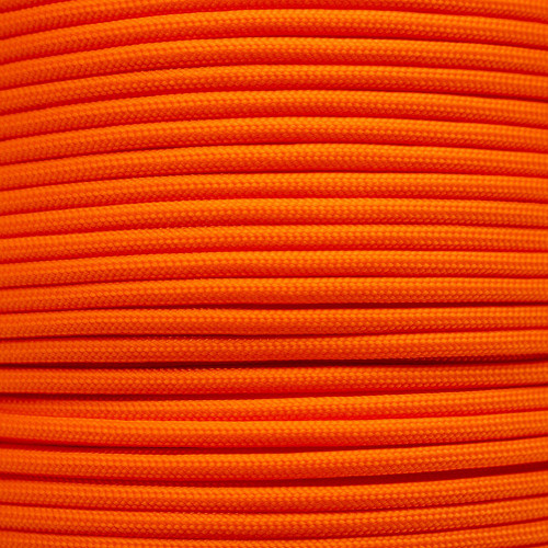 Blaze Orange - 550 Paracord - 100 Feet