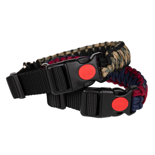 adjustable paracord dog collar