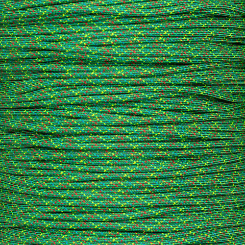 Moss with Gold Metallic X 550 Paracord (7-Strand) - Spools