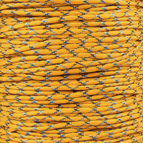 Paracord (PES) N. 103 Lt blue/gold/wh