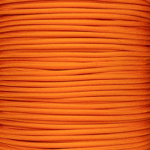 International Orange 550 Type III MIL-C-5040 Paracord