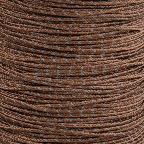 New Brown - Camp Cord with Reflective Tracers
