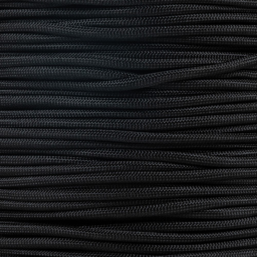 Paracord swatch - Black 550