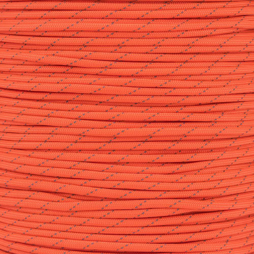 Burnt Orange Micro Cord - 125 Feet