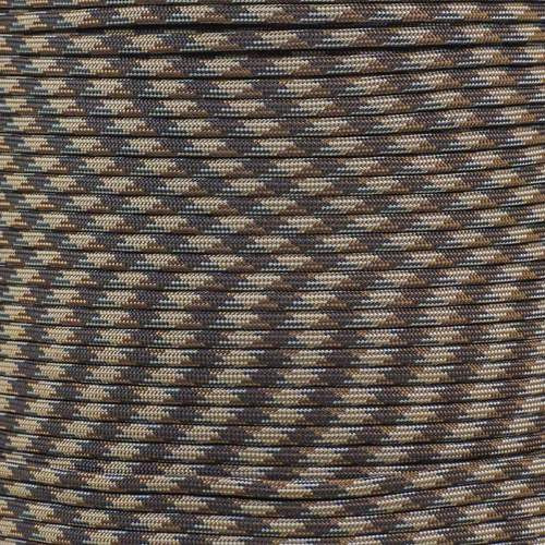 PARACORD PLANET Paracord-Seil – Typ III, 5-strängig, 2,38 Mm, 30 M, Schokoladenbraun – Bruchlast 125 Kg