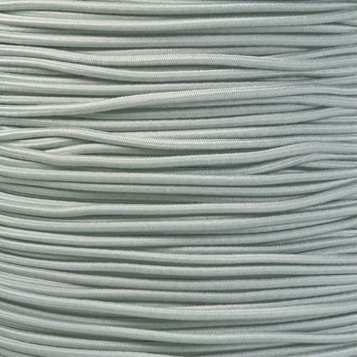 White 1/8 Shock Cord - BORED PARACORD Marine Grade Shock / Bungee /  Stretch Cord 1/8 inch x 100 feet Several Colors - Made in USA