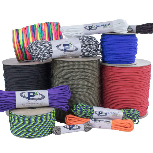 HERCULES Type III Paracord 550 Paracord Rope Parachute Cord, 50' Reflective  Paracord for Camping Rope, Survival Rope