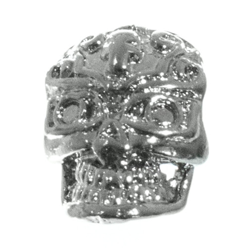 Pewter Grins Skull Charms Beads Skulls Paracord Bracelet Glass Metal –  Paracord Galaxy