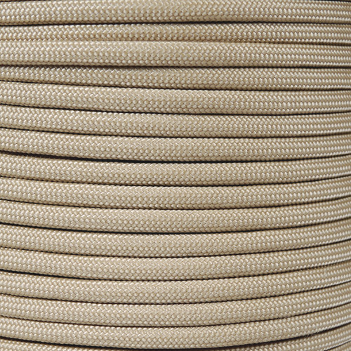 1/4 Nylon Paramax Rope Tan 380 Made in the USA Nylon/Nylon (100 FT.)
