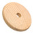 Wood Bead Disc - 3 Inch