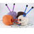 10 Inch Acrylic Knitting Needle Set - 6 Piece