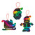 Magic Color Scratch Ornaments - Santa
