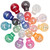 Clear Plastic Single Hole Spring Loaded Cord Locks - Various Colors, Sizes, and Packs