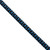 Black with Blue Hearts 550 Paracord (7-Strand) - Spools