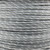 Gray with White Stripe 550 Paracord (7-Strand) - Spools
