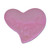Heart Spacer Beads - Light Pink