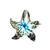 Glass Starfish Pendant - Reef