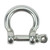 Metal B-Shackle - Stainless Steel