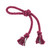 Small Looped Rope Tug Toy - Burgundy