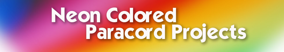 Neon Colors: Best Paracord Projects