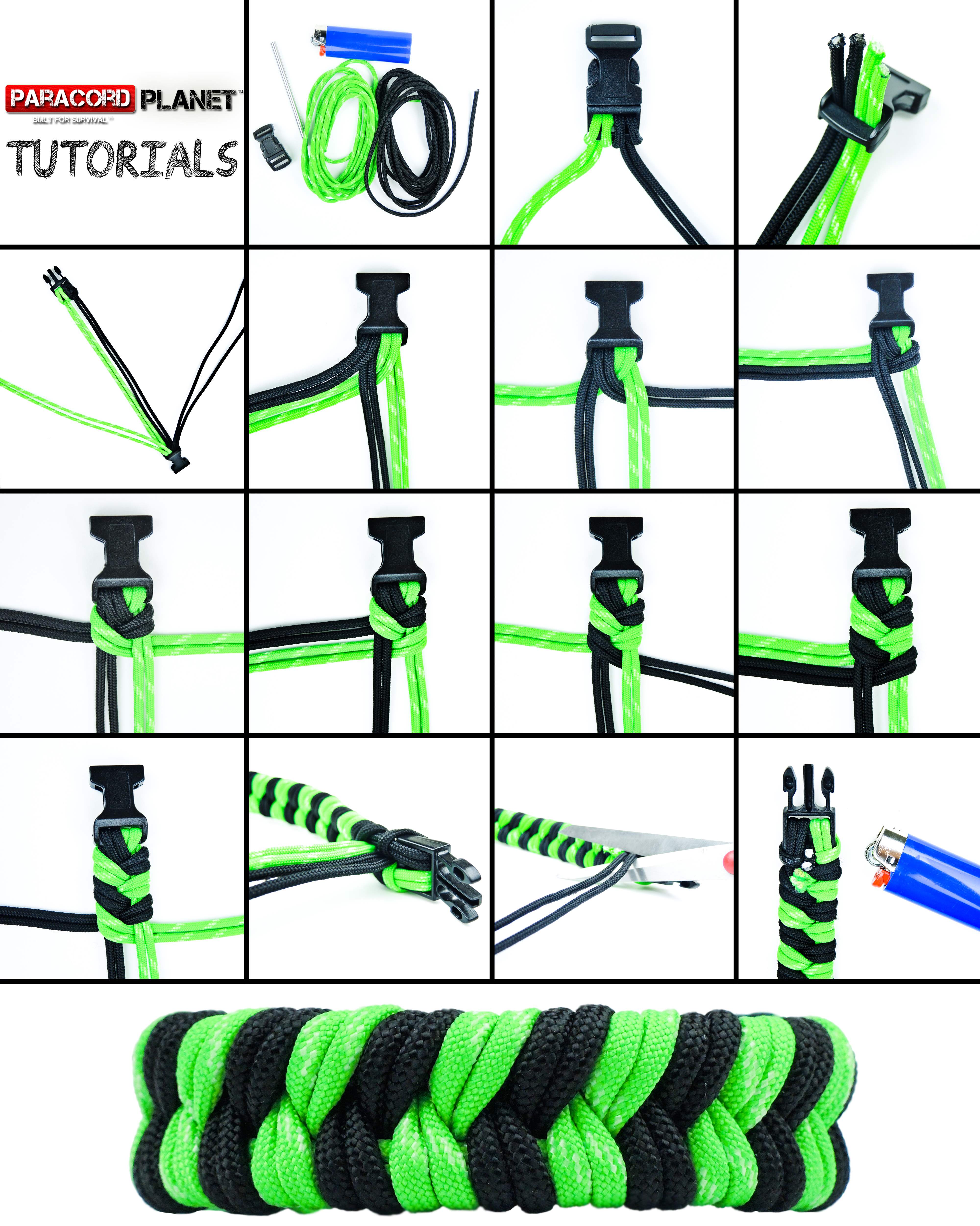 how to make a paracord bracelet