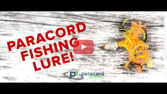 Paracord Fishing Lure Tutorial