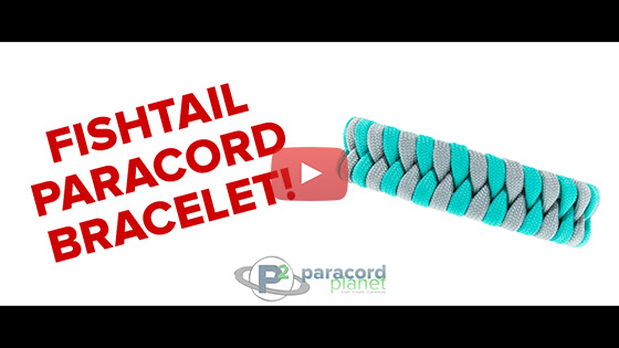 Fishtail Paracord Bracelet Tutorial Video