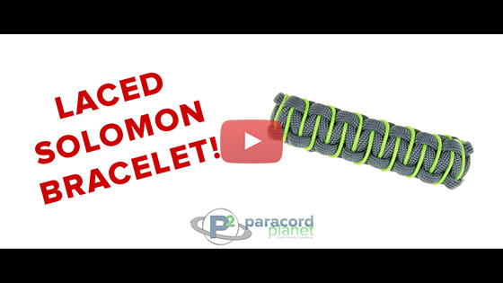 Laced Solomon Paracord Bracelet Tutorial