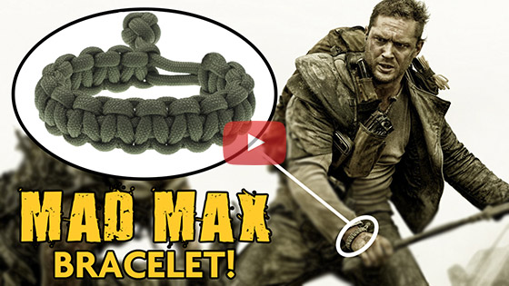 Mad Max Style paracord bracelet tutorial