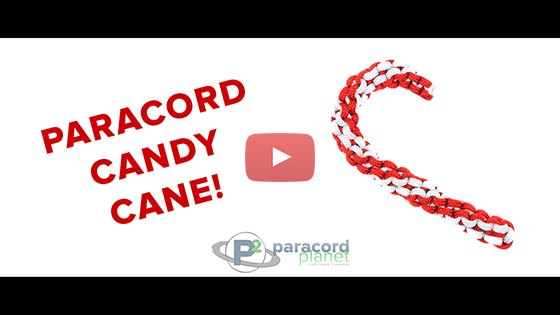 Paracord Candy Cane Tutorial