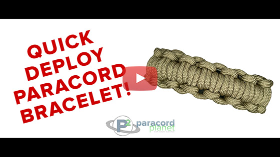 Quick Deploy Paracord Bracelet Tutorial Video