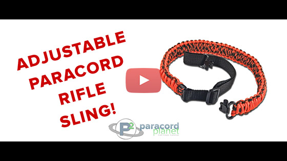 Adjustable Paracord Rifle Sling