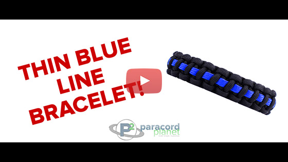 Thin Blue Line Bracelet Tutorial