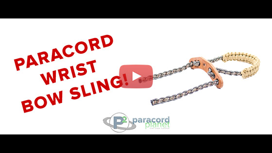 Paracord Wrist Bow Sling Video