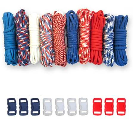 Independence - Combo Kit (Paracord & Buckles) | Paracord Planet