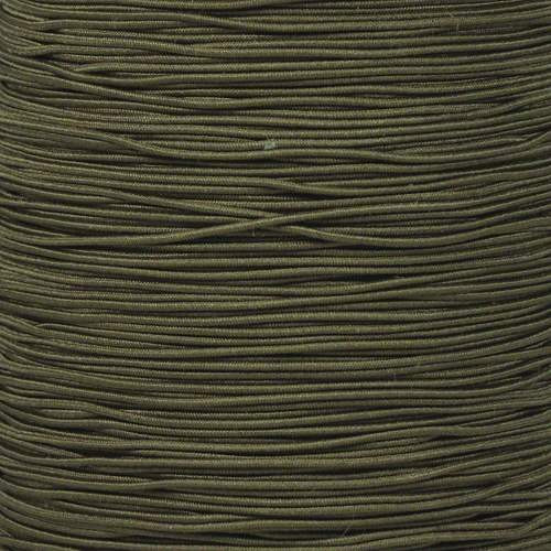 Camo Green - 1/32 inch Elastic Cord