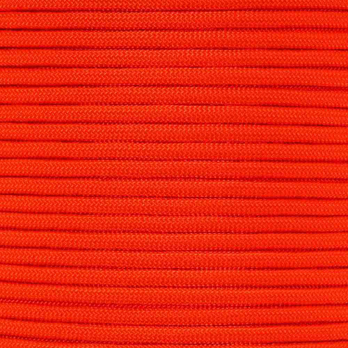 Buy Paracord 550 type III Orange Neon Reflective from the expert -  123Paracord