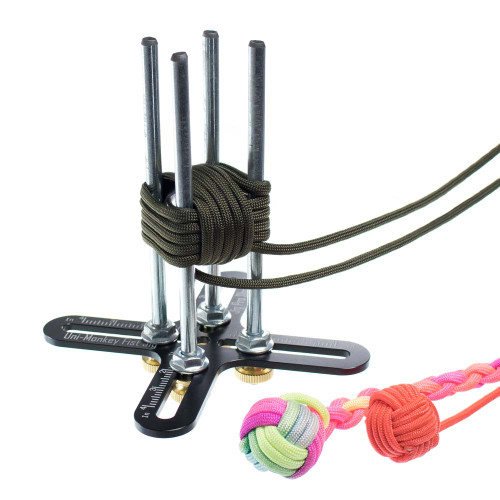 Jig Pro Shop Professional Paracord Jig With Multi-monkey Fist Jig