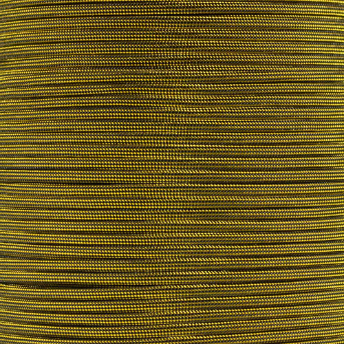 Goldenrod/Black - 1,000 Foot - 550 LB Paracord