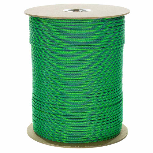 NeonGreen Purple Stripe 550 Paracord - Spools | Paracord Planet