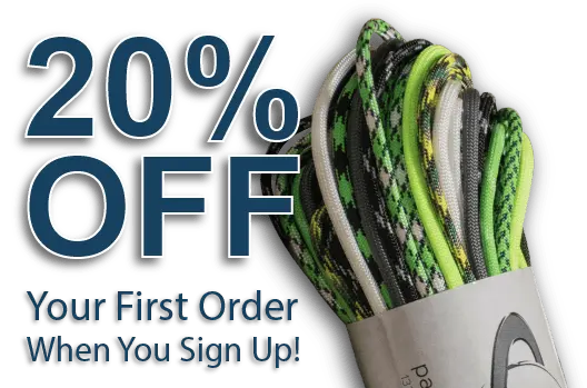 20 % off your first order when you sign up!